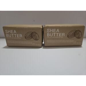 ALL NEW 2-Pack SHEA BUTTER Cleansing Bar 5 oz Bath & Body Works